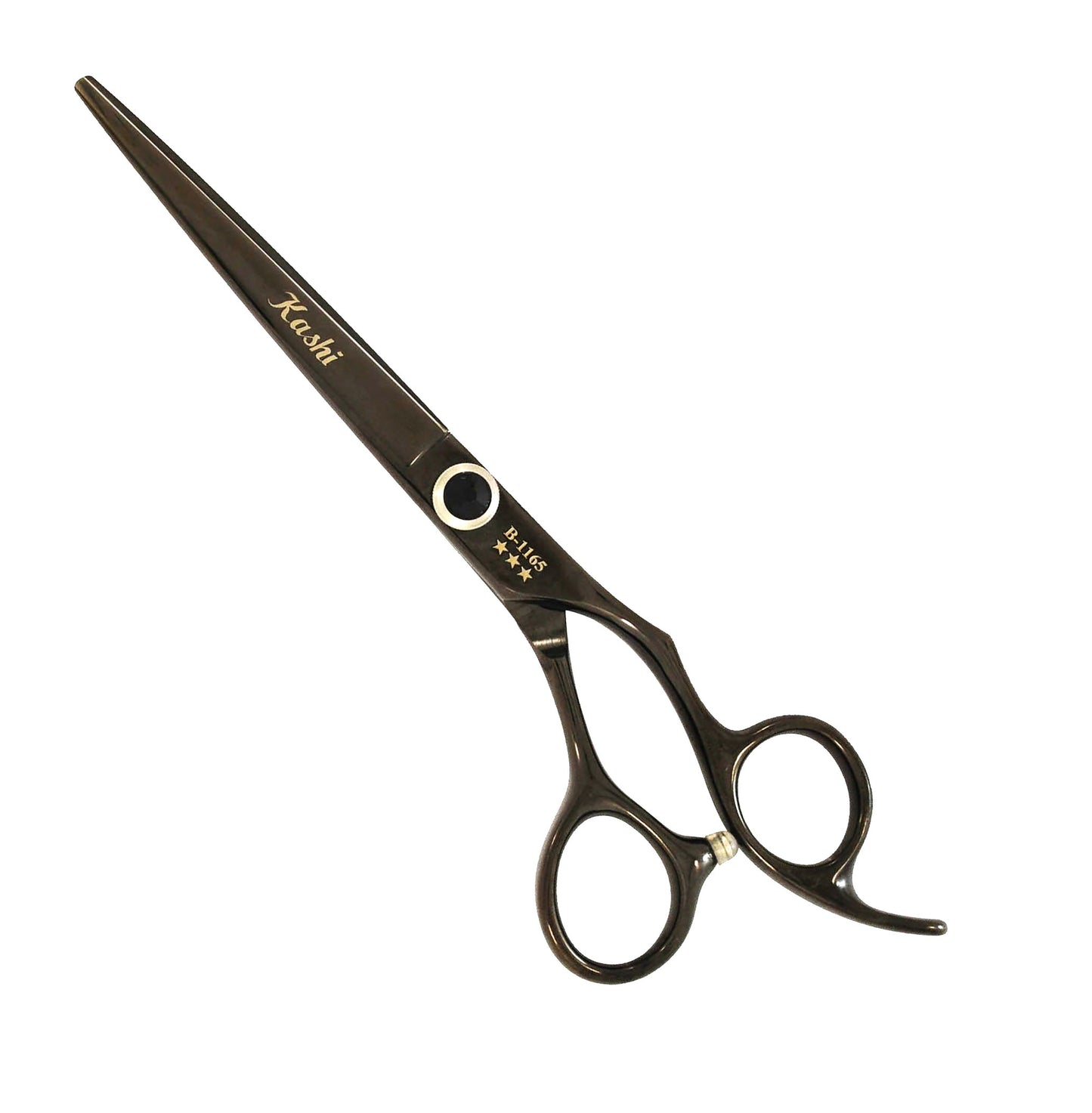 DOG GROOMING BLACK TITANIUM SHEARS JAPANESE 440B STEEL