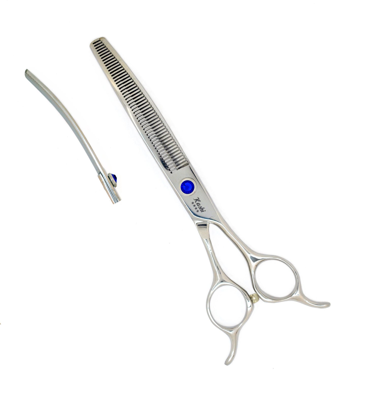 PROFESSIONAL DOG GROOMING CURVED THINNING SHEARS 7" JAPANESE STEEL