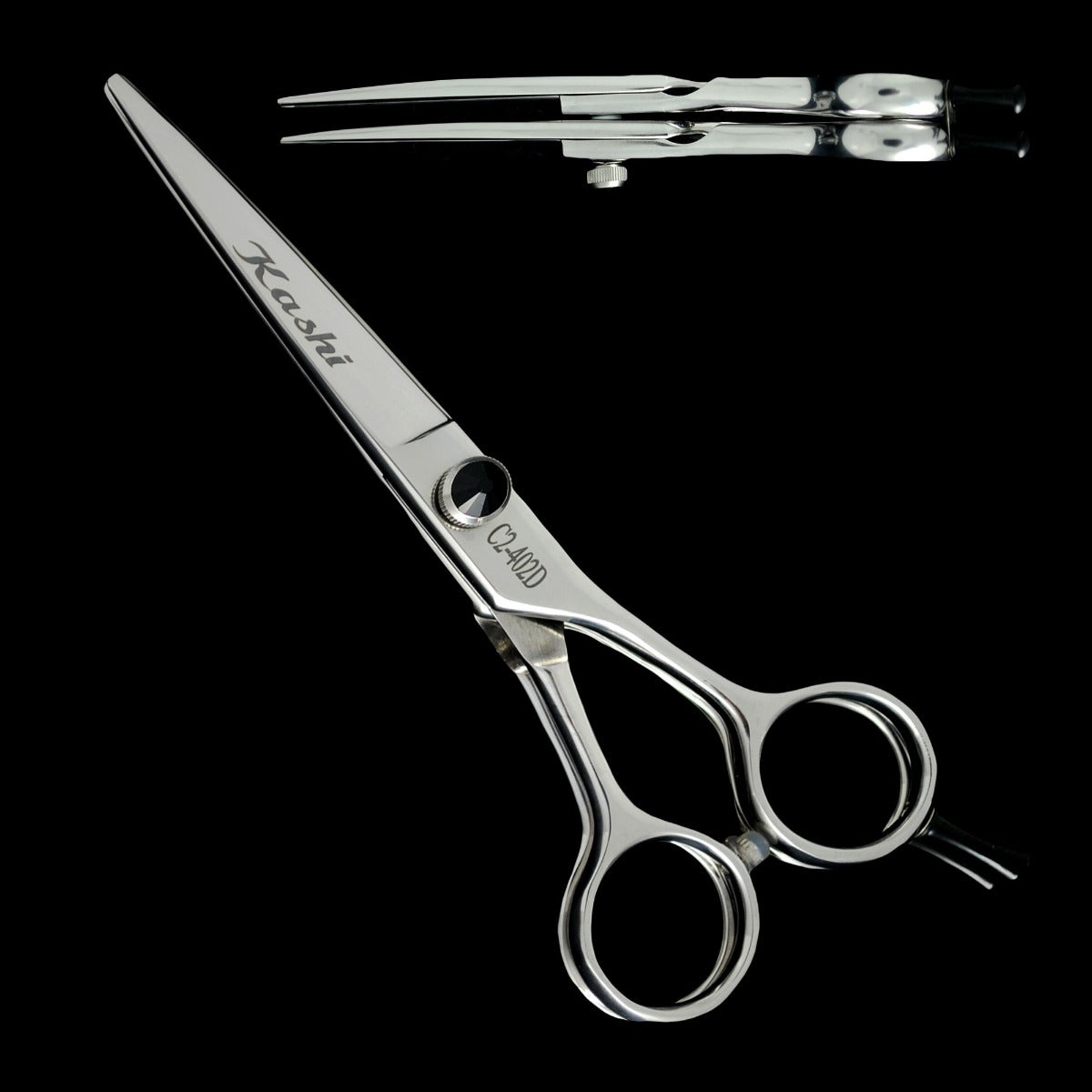 PROFESSIONAL STACKED DOUBLE CUTTING SHEARS 6" JAPANESE COBALT STEEL