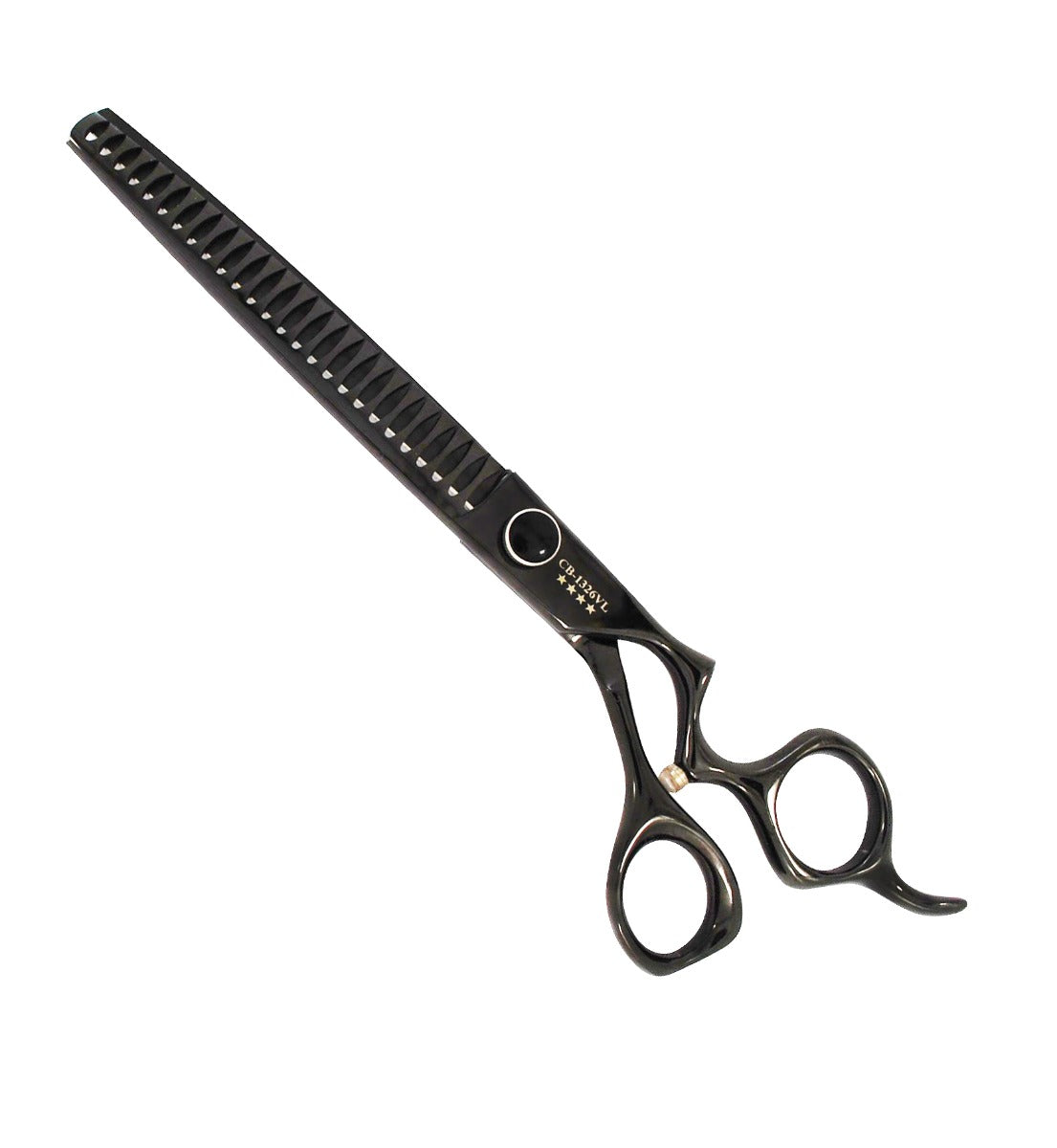 " SOLACE " PROFESSIONAL DOG GROOMING CHUNKER / TEXTURIZING SHEARS 7.5" 26 TEETH