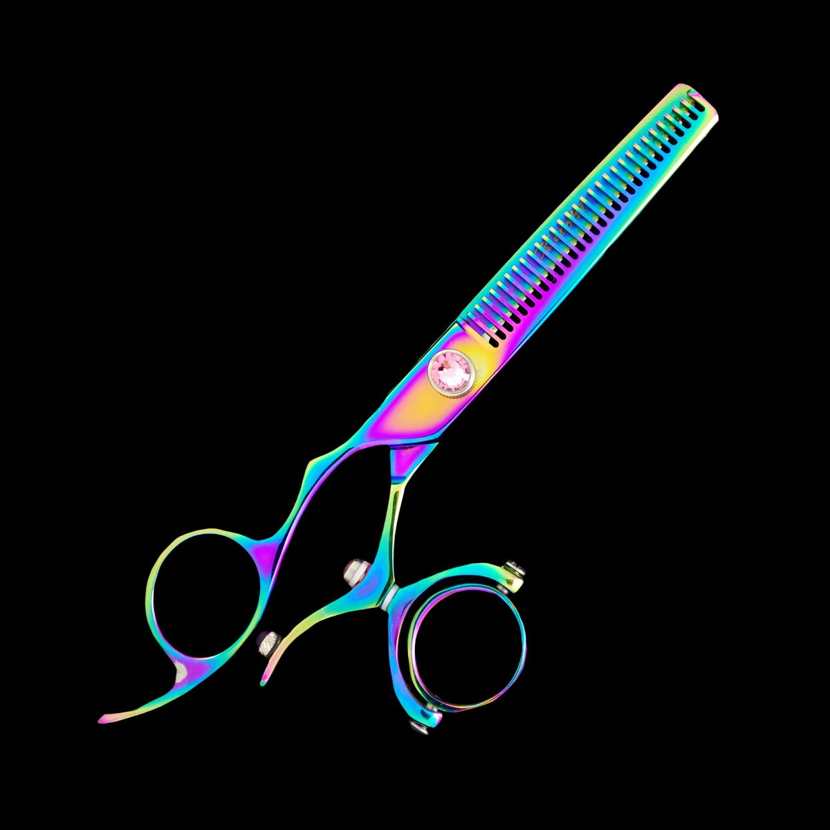 LEFT HAND SWIVEL THUMB THINNING / TEXTURIZING SHEARS 30 TEETH 6"