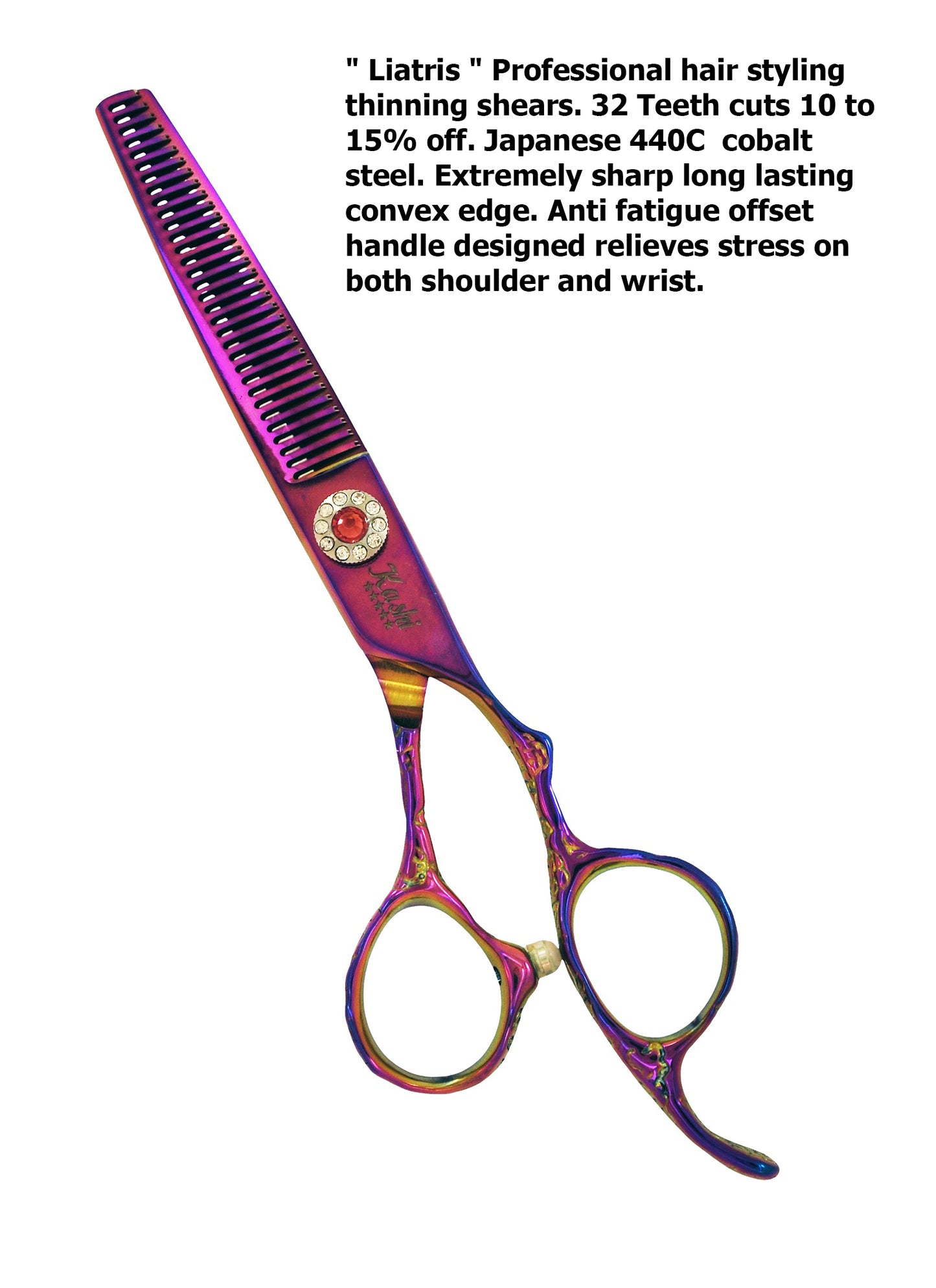 " Liatris " PROFESSIONAL HAIR STYLING CUTTING SHEARS JAPANESE STEEL