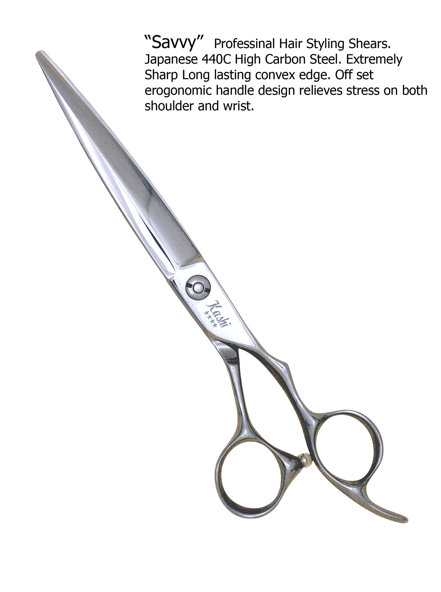 " SAVVY " PROFESSIONAL HAIR STYLING CUTTING SHEARS JAPANESE STEEL