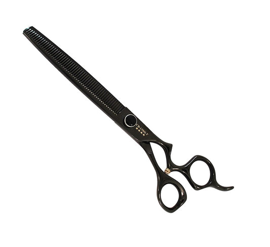 " SOLACE " PROFESSIONAL DOG GROOMING THINNING SHEARS 7" 46 TEETH JAPANESE STEEL