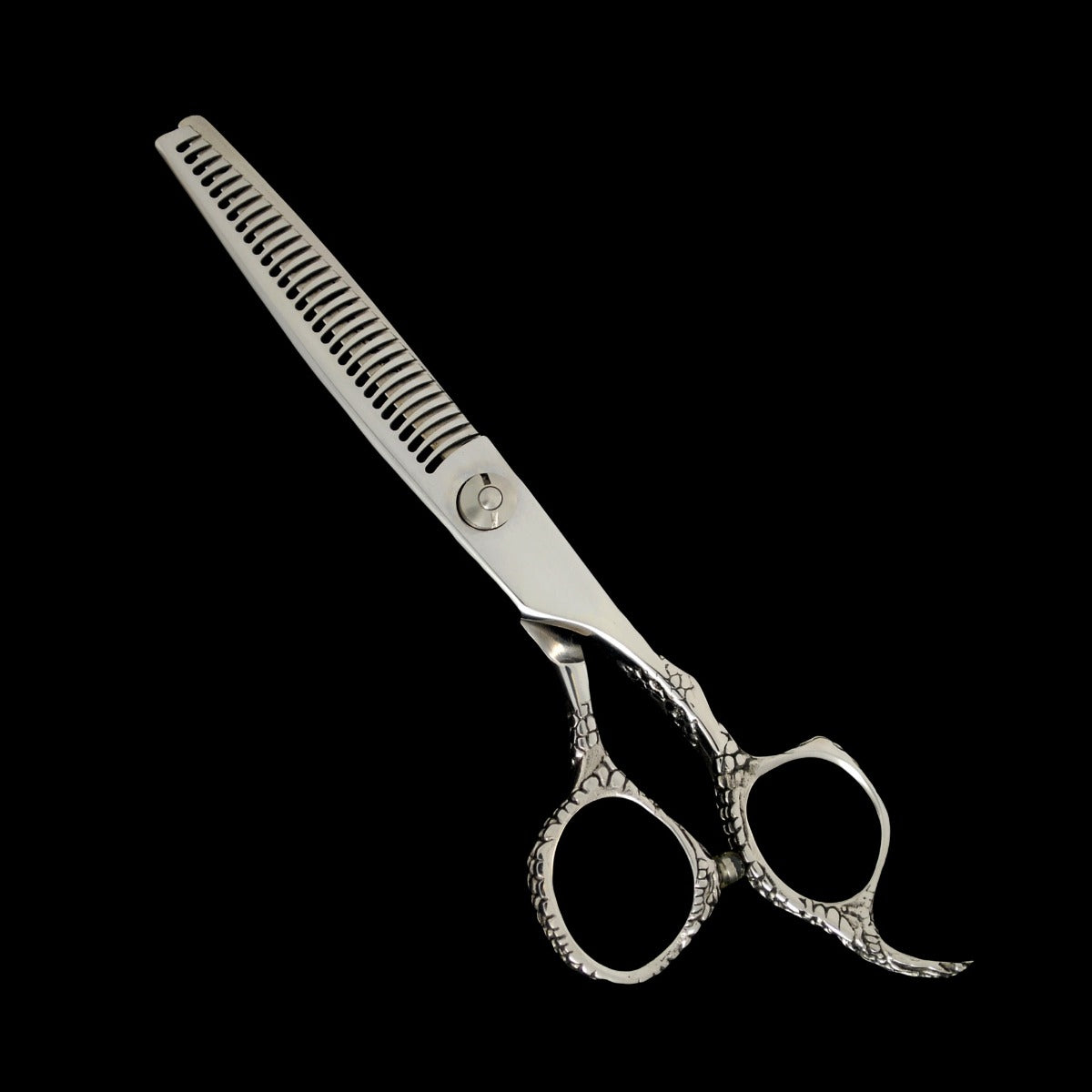 ENGRAVED HANDLE THINNING / TEXTURIZING SHEARS  30 TEETH  6"