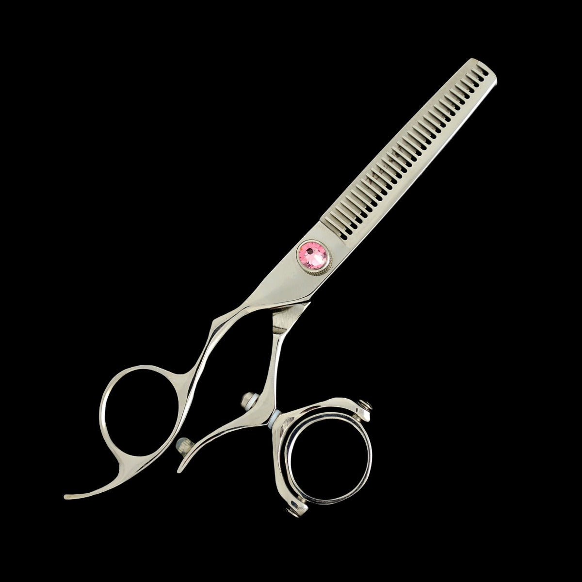 LEFT HAND SWIVEL THUMB THINNING / TEXTURIZING SHEARS 30 TEETH 6"